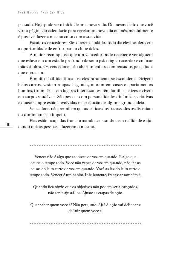Você Nasceu para Ser Rico: As Sementes da Riqueza
