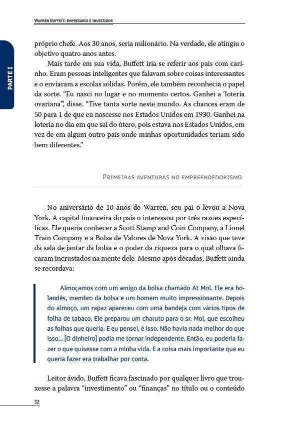Warren Buffett: Empresário & Investidor - Editora Fundamento livro_infantil
