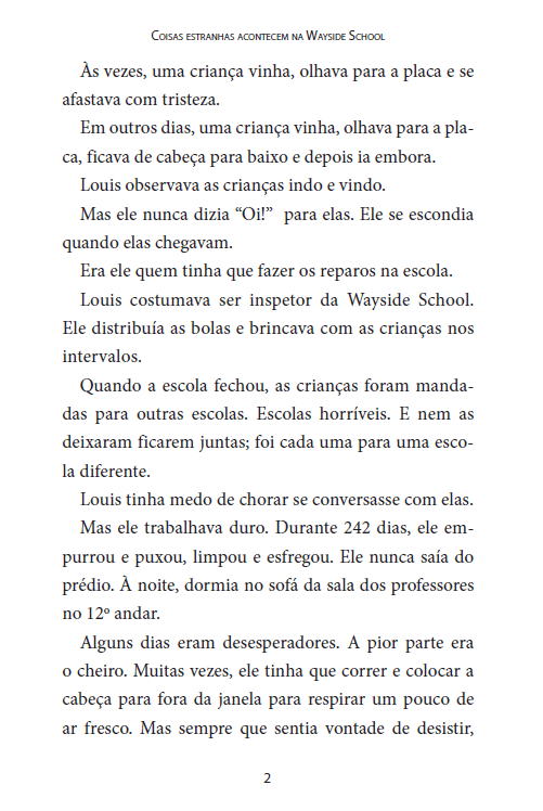 Wayside School 3 - Coisas Estranhas Acontecem na Wayside School - Editora Fundamento livro_infantil