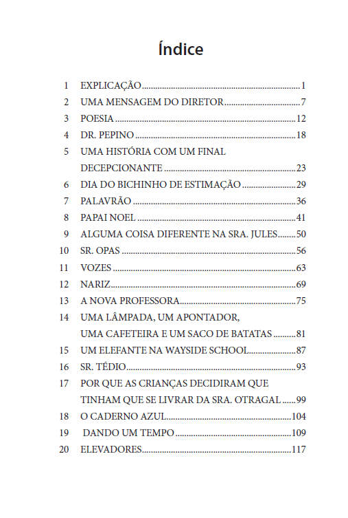 Wayside School 3 - Coisas Estranhas Acontecem na Wayside School - Editora Fundamento livro_infantil