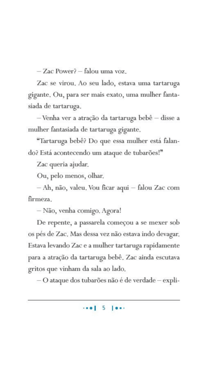 Zac Power - Águas Profundas - Editora Fundamento livro_infantil