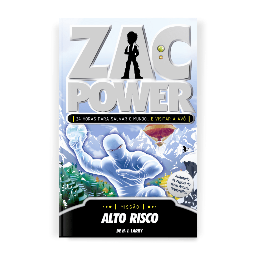 Zac Power - Alto Risco - Editora Fundamento livro_infantil