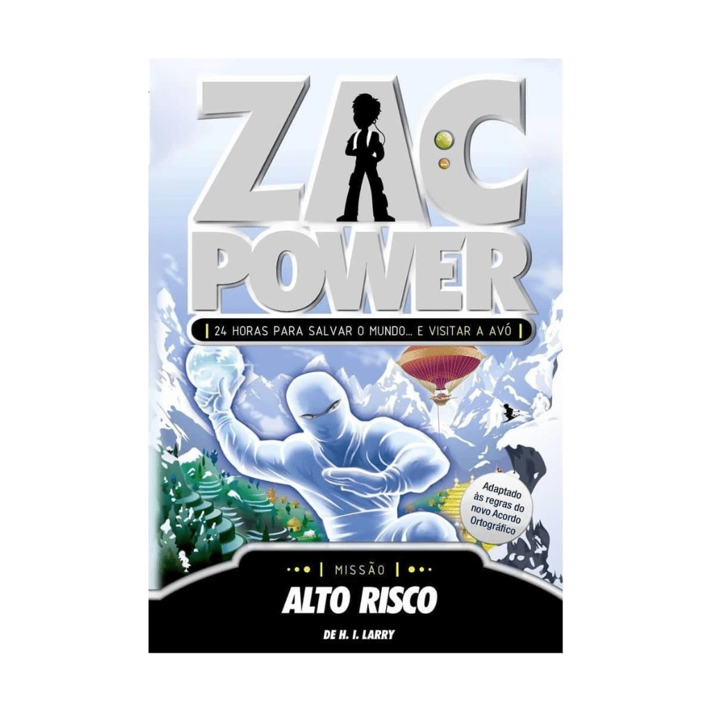 Zac Power - Alto Risco - Editora Fundamento livro_infantil