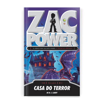 Zac Power - Casa do Terror - Editora Fundamento livro_infantil