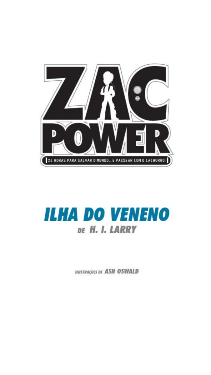Zac Power - Corrida no Pântano - Editora Fundamento livro_infantil