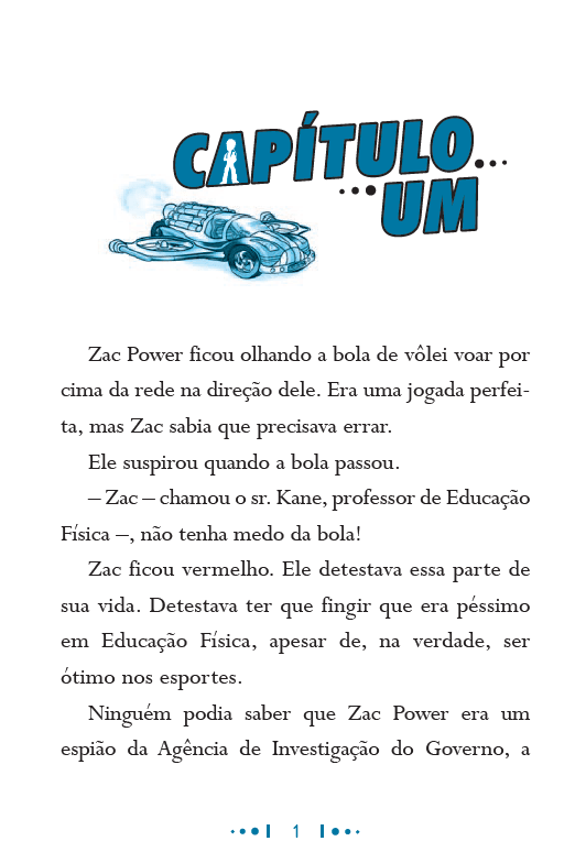 Zac Power - Disfarçado - Editora Fundamento livro_infantil