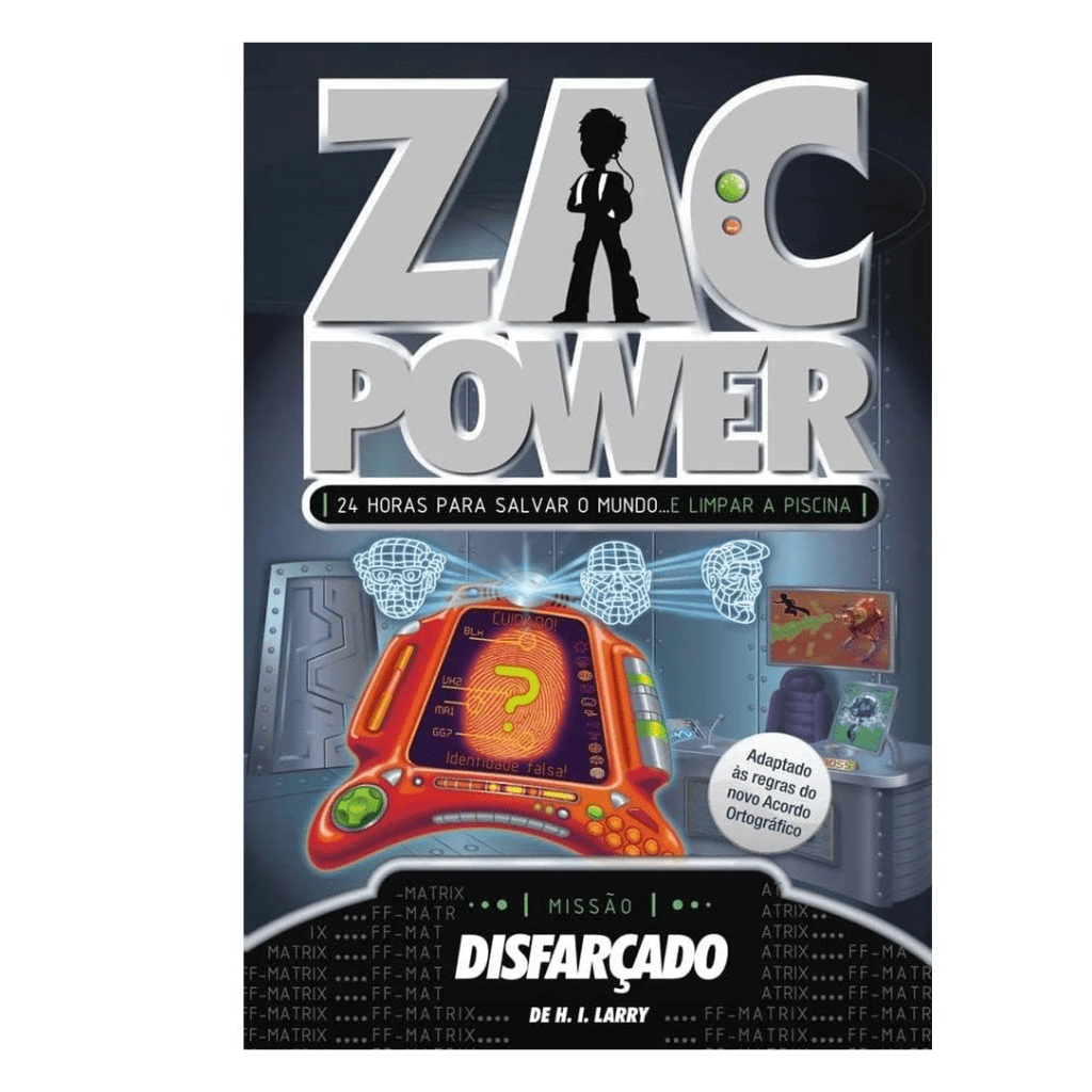 Zac Power - Disfarçado - Editora Fundamento livro_infantil