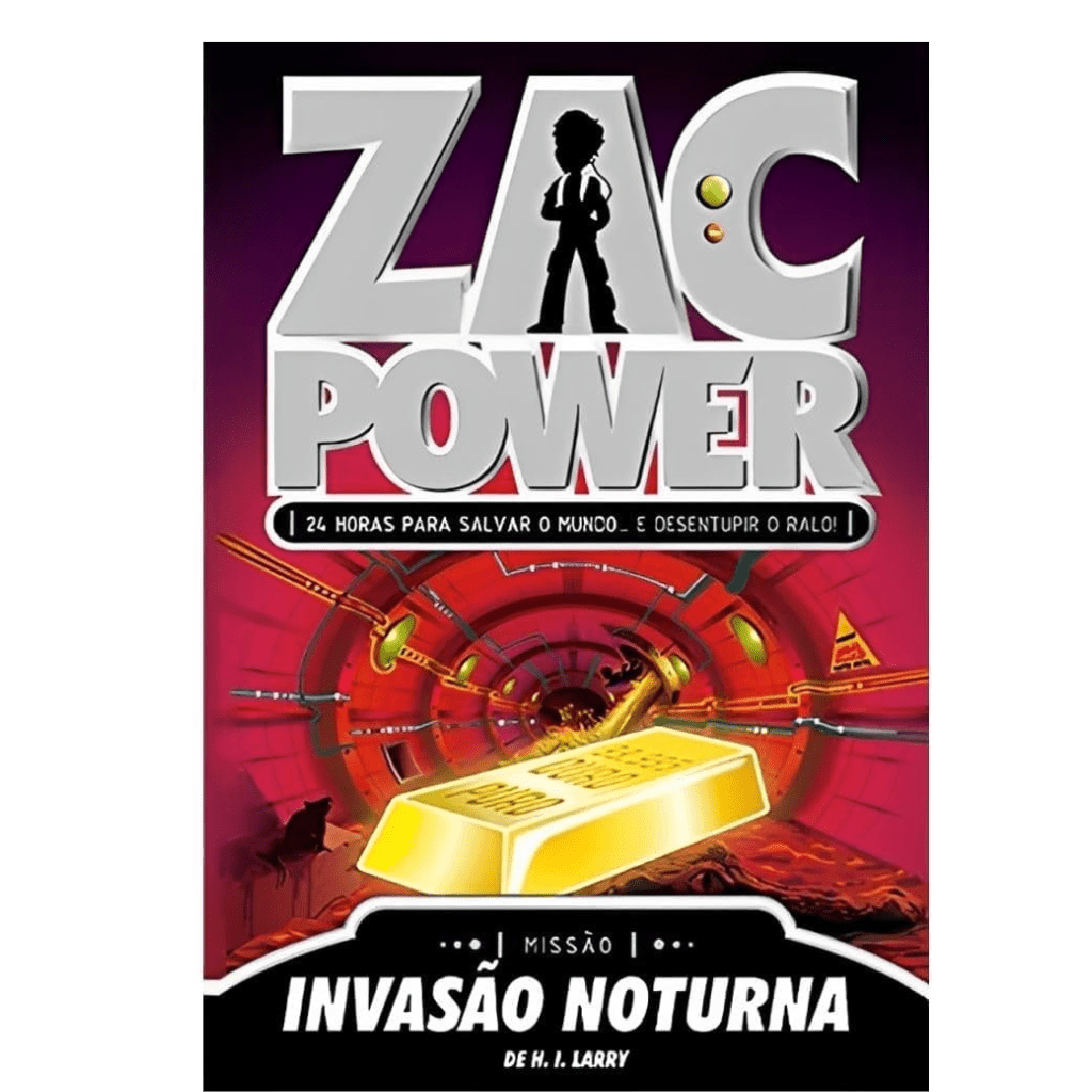 Zac Power - Invasão Noturna - Editora Fundamento livro_infantil