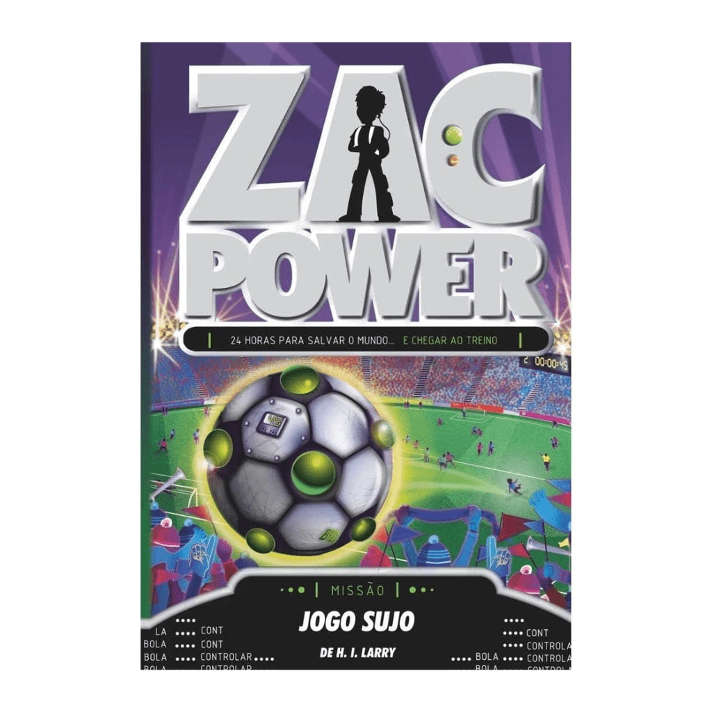 Zac Power - Jogo Sujo - Editora Fundamento livro_infantil
