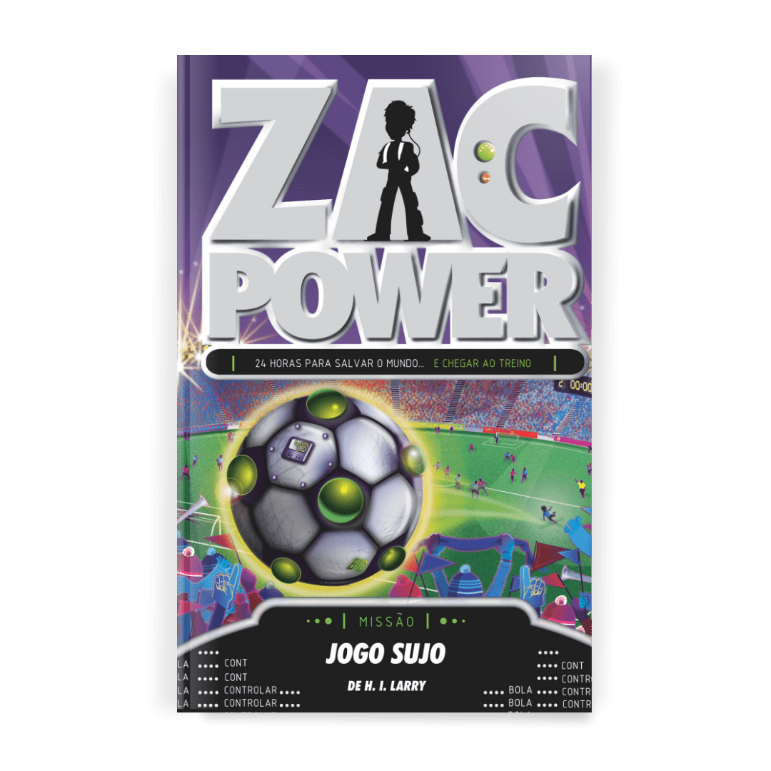 Zac Power - Jogo Sujo - Editora Fundamento livro_infantil