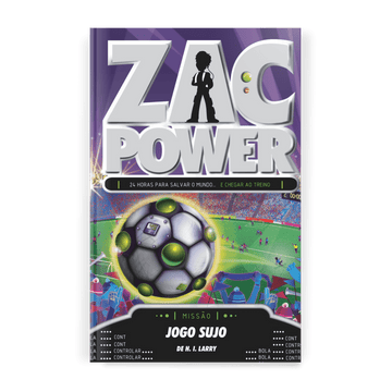 Zac Power - Jogo Sujo - Editora Fundamento livro_infantil