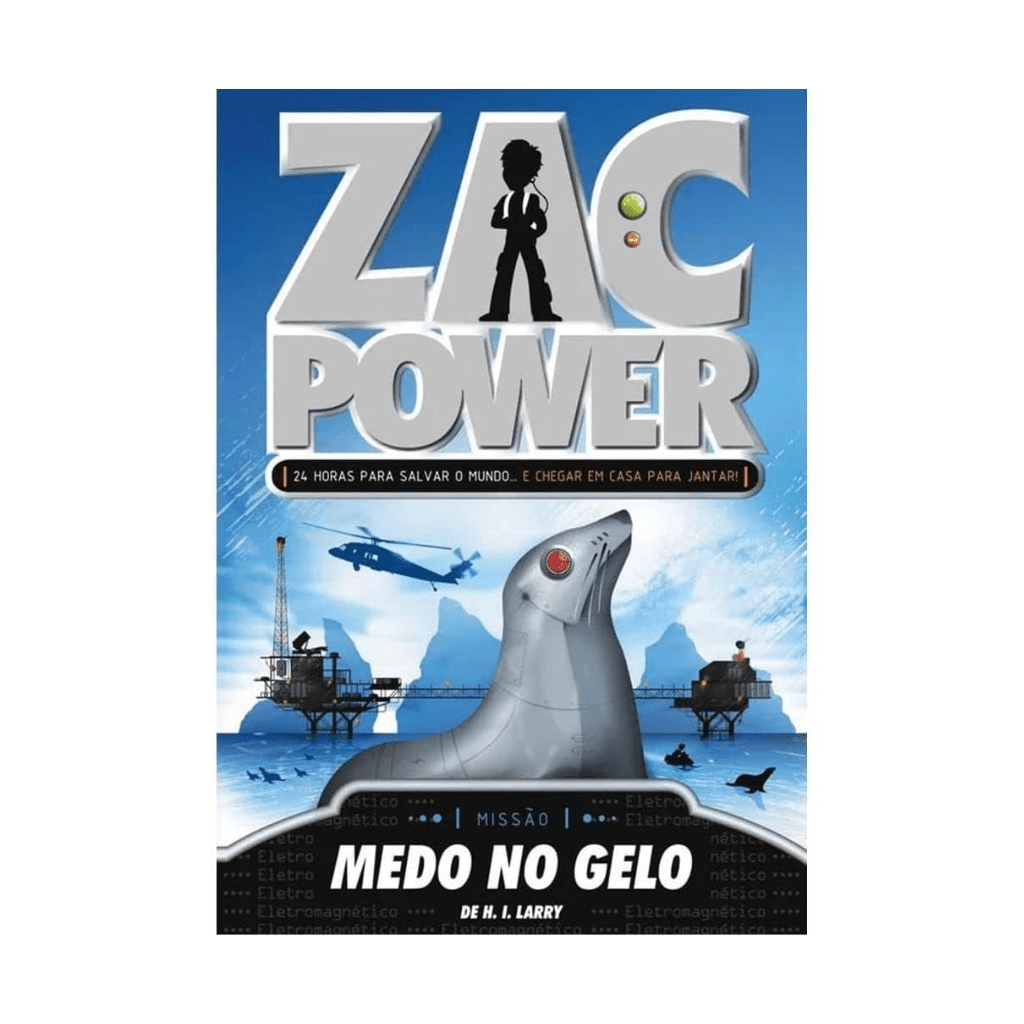 Zac Power - Medo no Gelo - Editora Fundamento livro_infantil