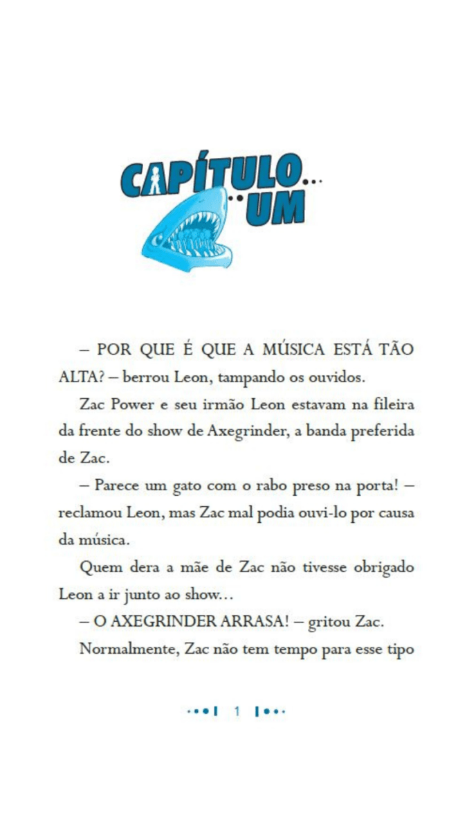 Zac Power - Medo no Parque - Editora Fundamento livro_infantil