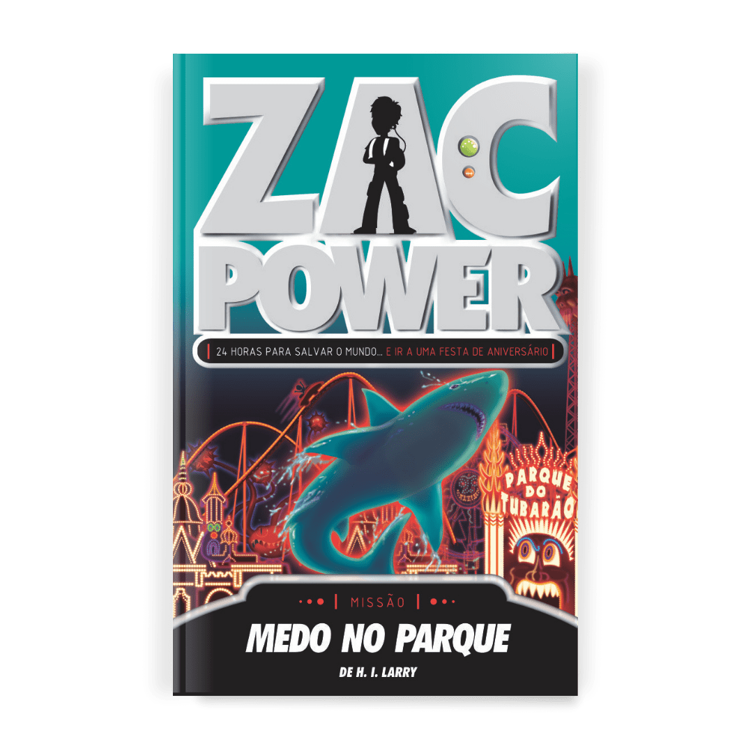 Zac Power - Medo no Parque - Editora Fundamento livro_infantil