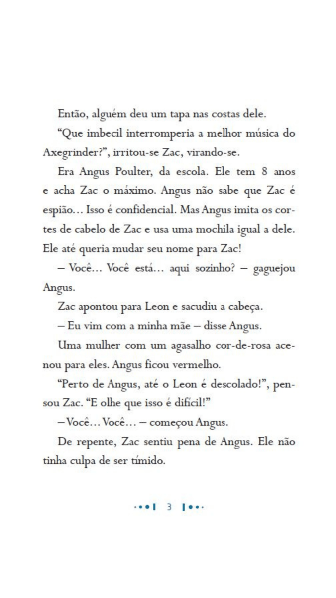 Zac Power - Medo no Parque - Editora Fundamento livro_infantil