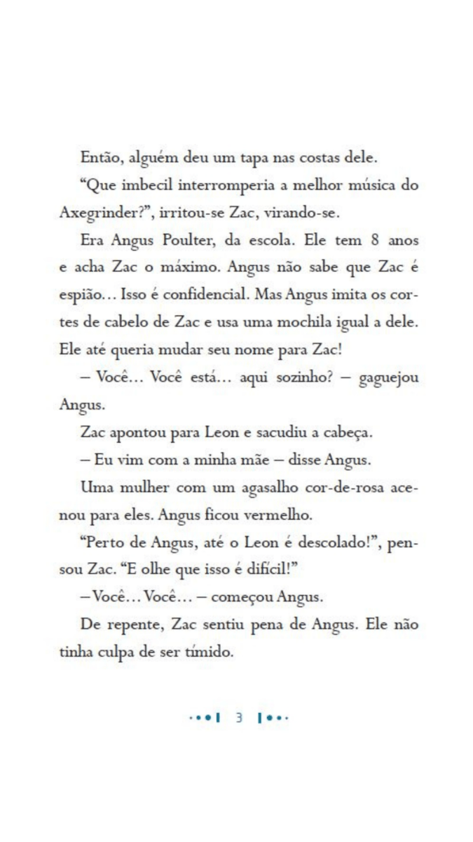 Zac Power - Medo no Parque - Editora Fundamento livro_infantil