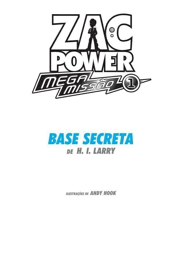 Zac Power Megamissão - Base Secreta - Editora Fundamento livro_infantil