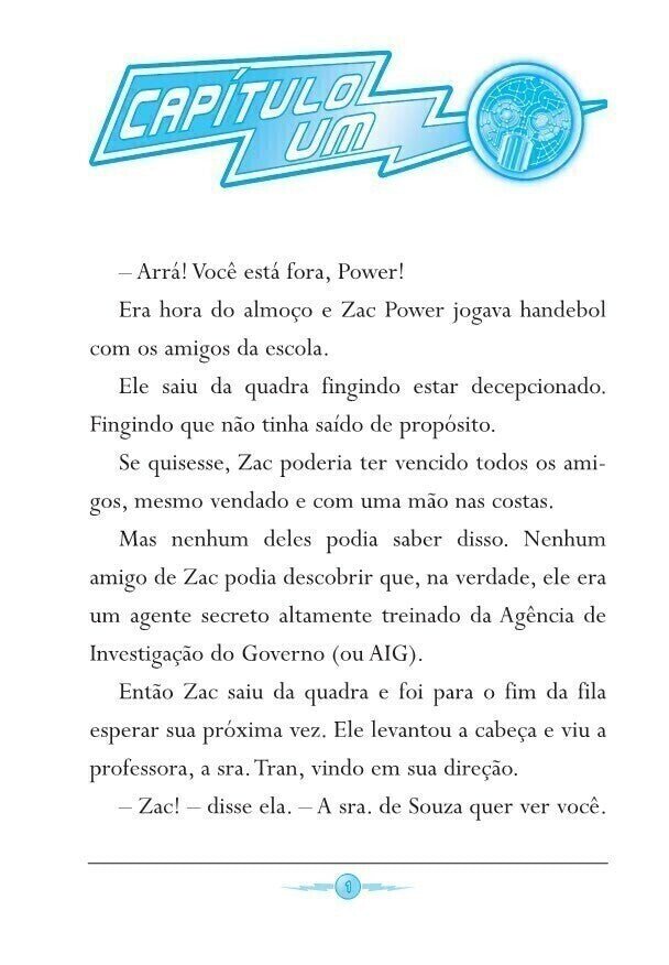 Zac Power Megamissão - Base Secreta - Editora Fundamento livro_infantil