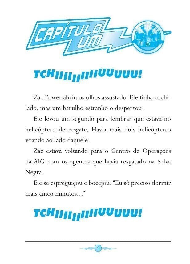 Zac Power Megamissão - Código Vermelho - Editora Fundamento livro_infantil