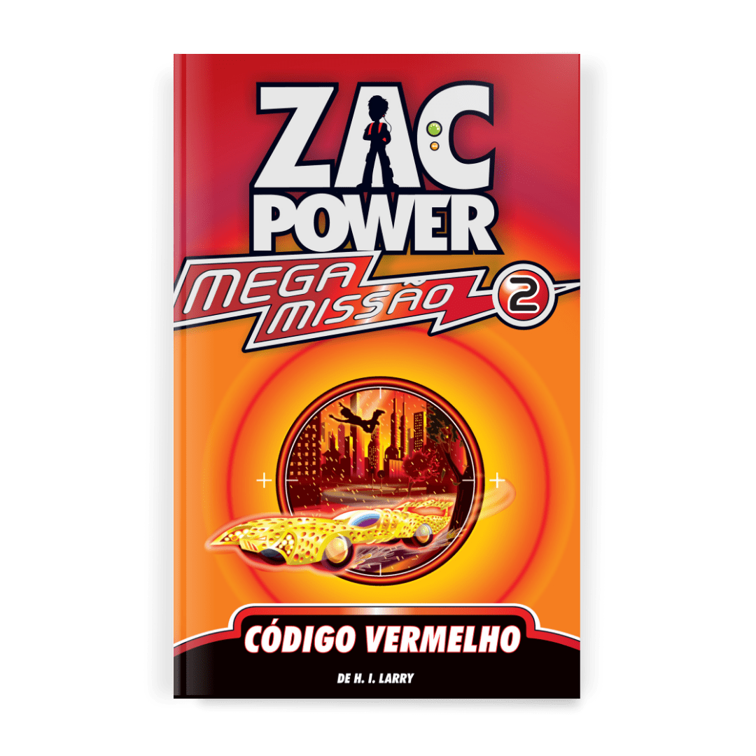 Zac Power Megamissão - Código Vermelho - Editora Fundamento livro_infantil
