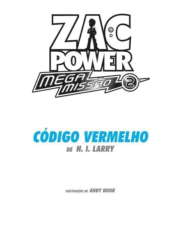 Zac Power Megamissão - Código Vermelho - Editora Fundamento livro_infantil
