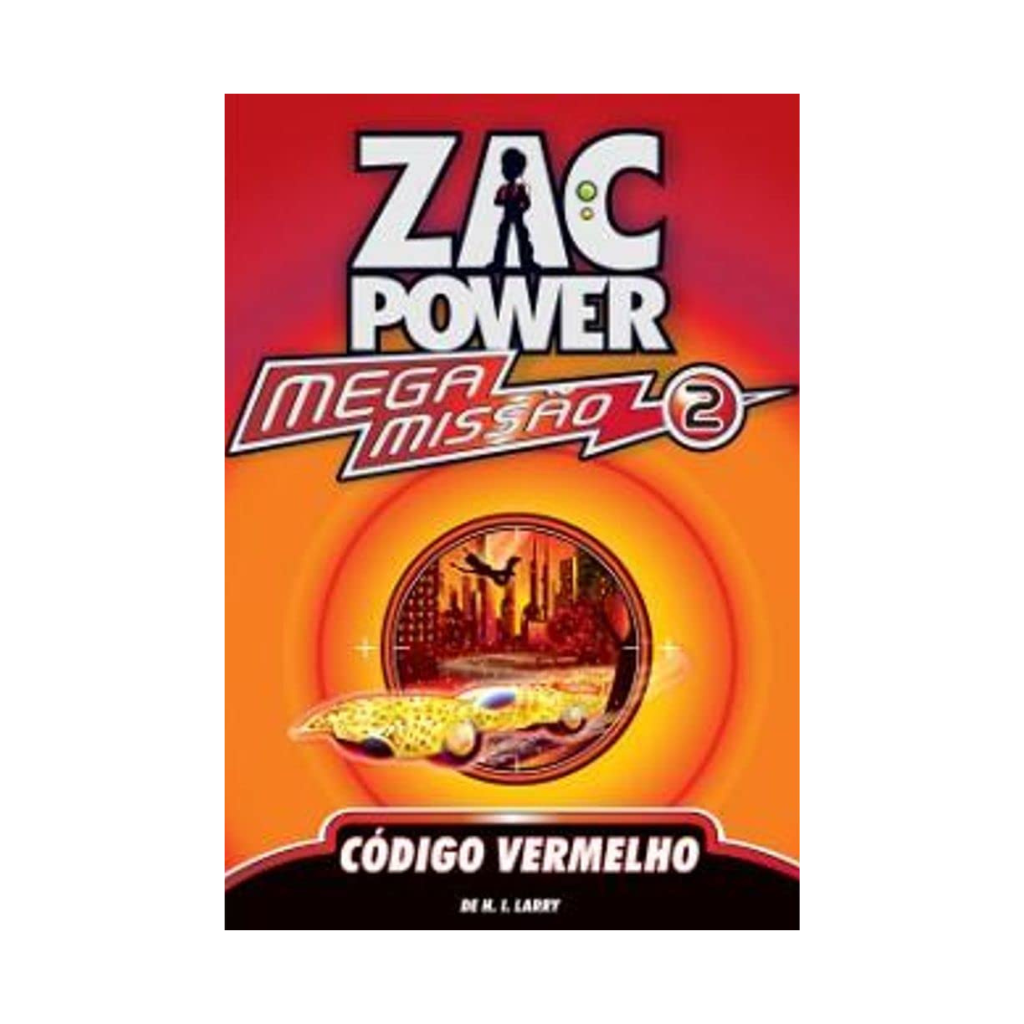 Zac Power Megamissão - Código Vermelho - Editora Fundamento livro_infantil