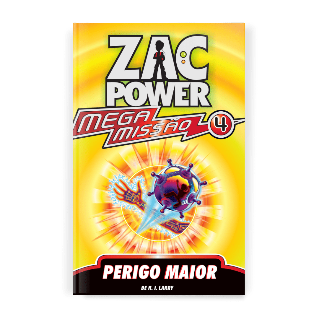 Zac Power Megamissão - Perigo Maior - Editora Fundamento livro_infantil