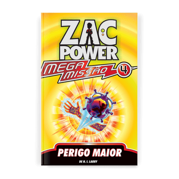 Zac Power Megamissão - Perigo Maior - Editora Fundamento livro_infantil