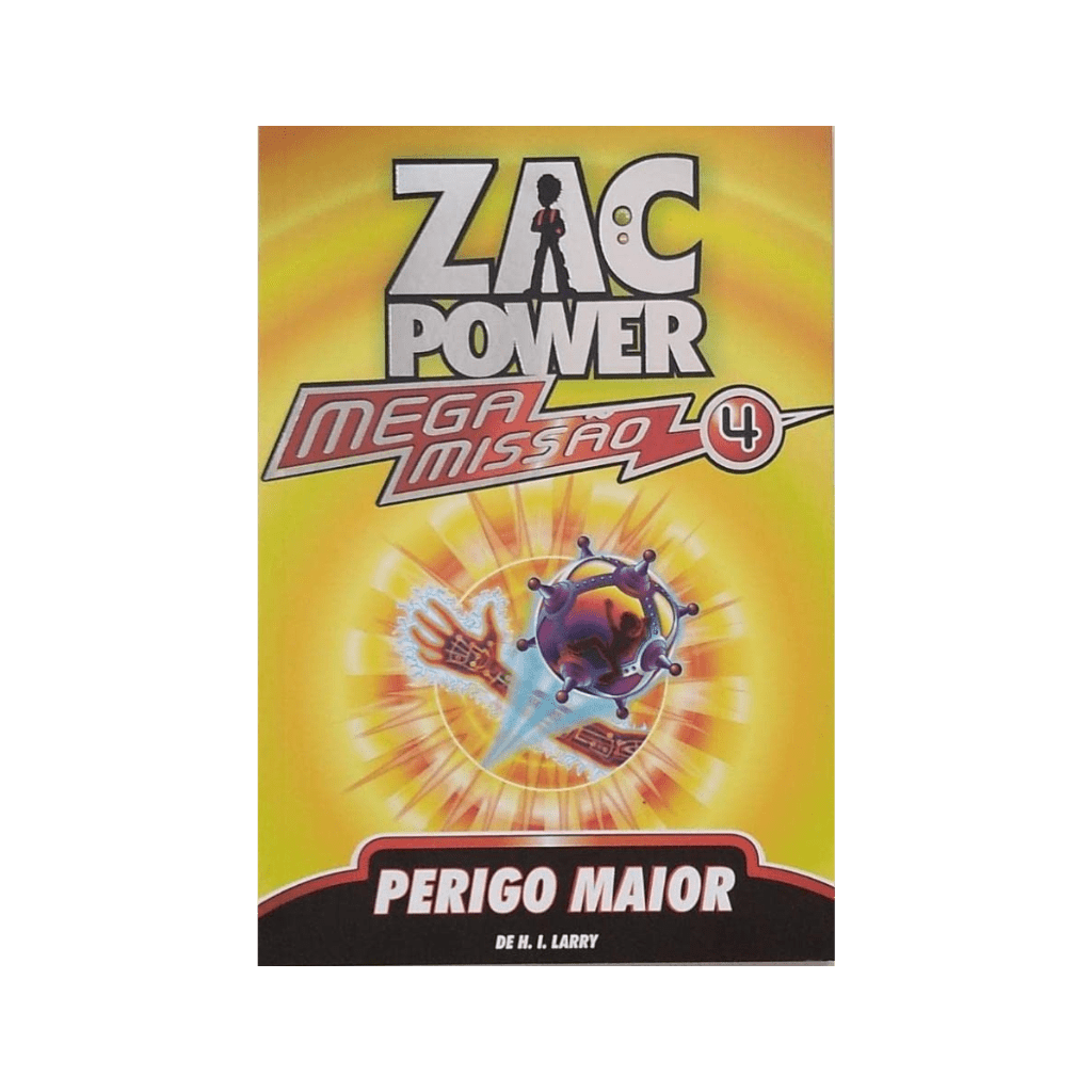 Zac Power Megamissão - Perigo Maior - Editora Fundamento livro_infantil
