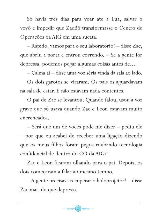 Zac Power Megamissão - Viagem À Lua - Editora Fundamento livro_infantil