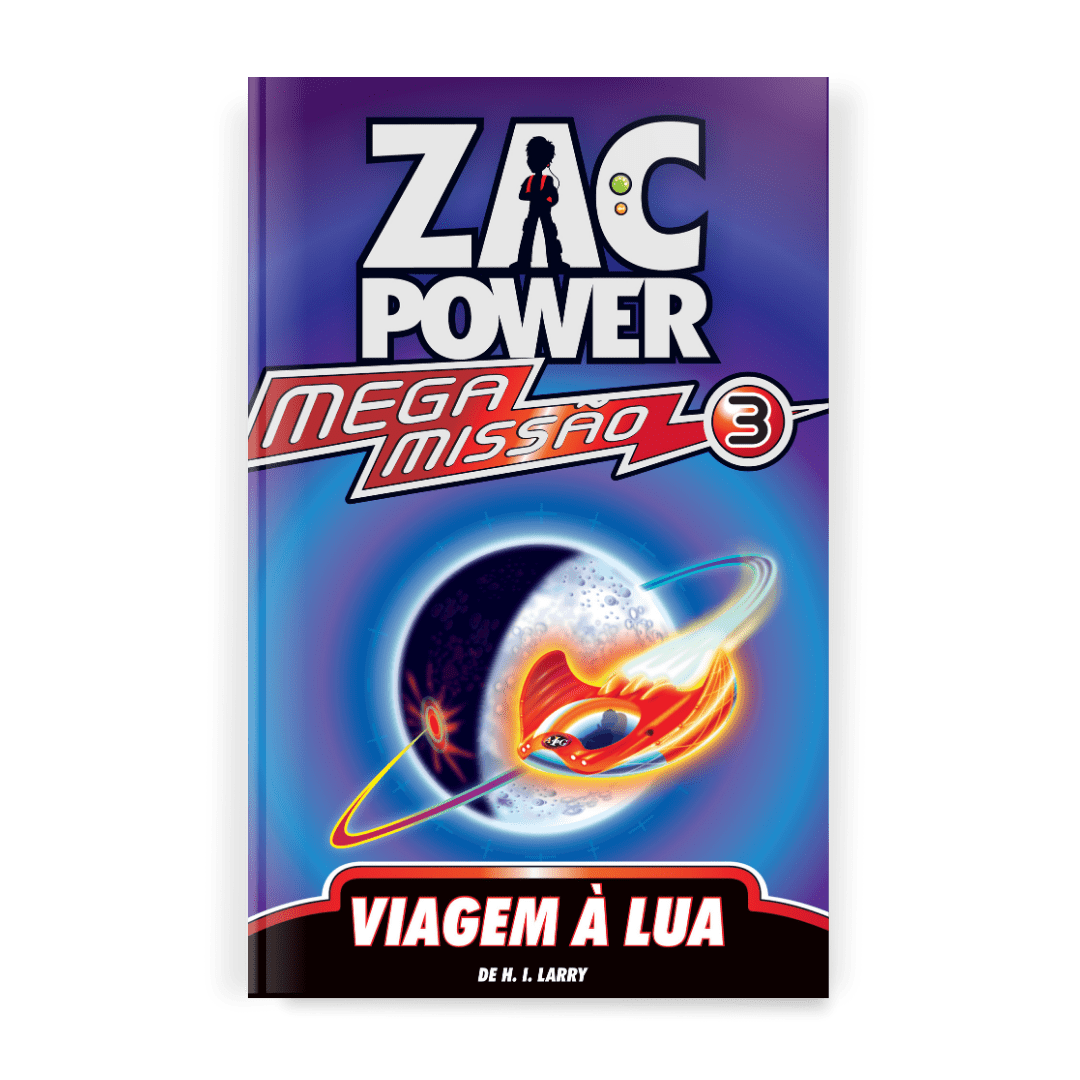 Zac Power Megamissão - Viagem À Lua - Editora Fundamento livro_infantil