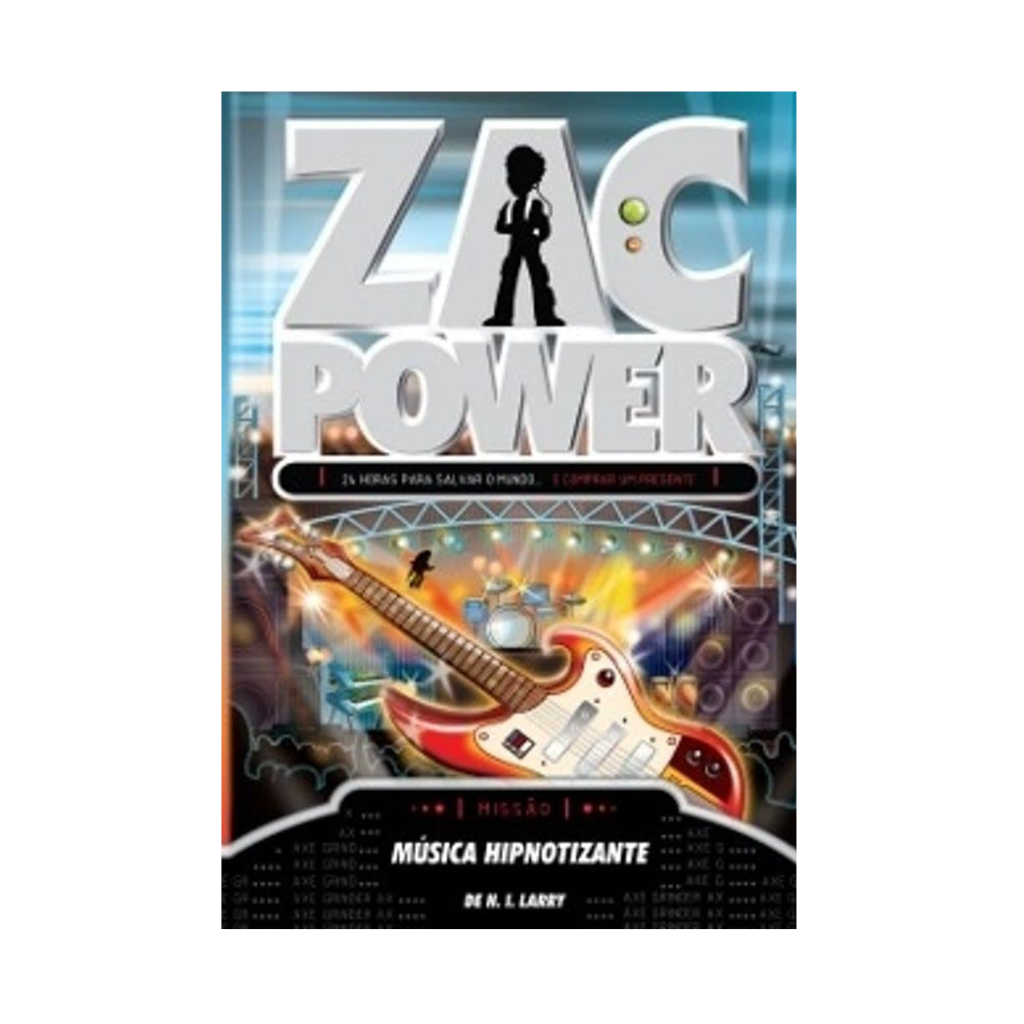 Zac Power - Musica Hipnotizante - Editora Fundamento livro_infantil