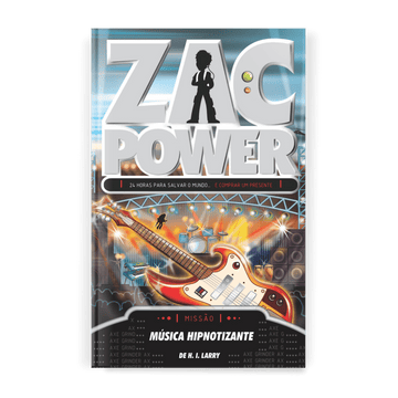 Zac Power - Musica Hipnotizante - Editora Fundamento livro_infantil