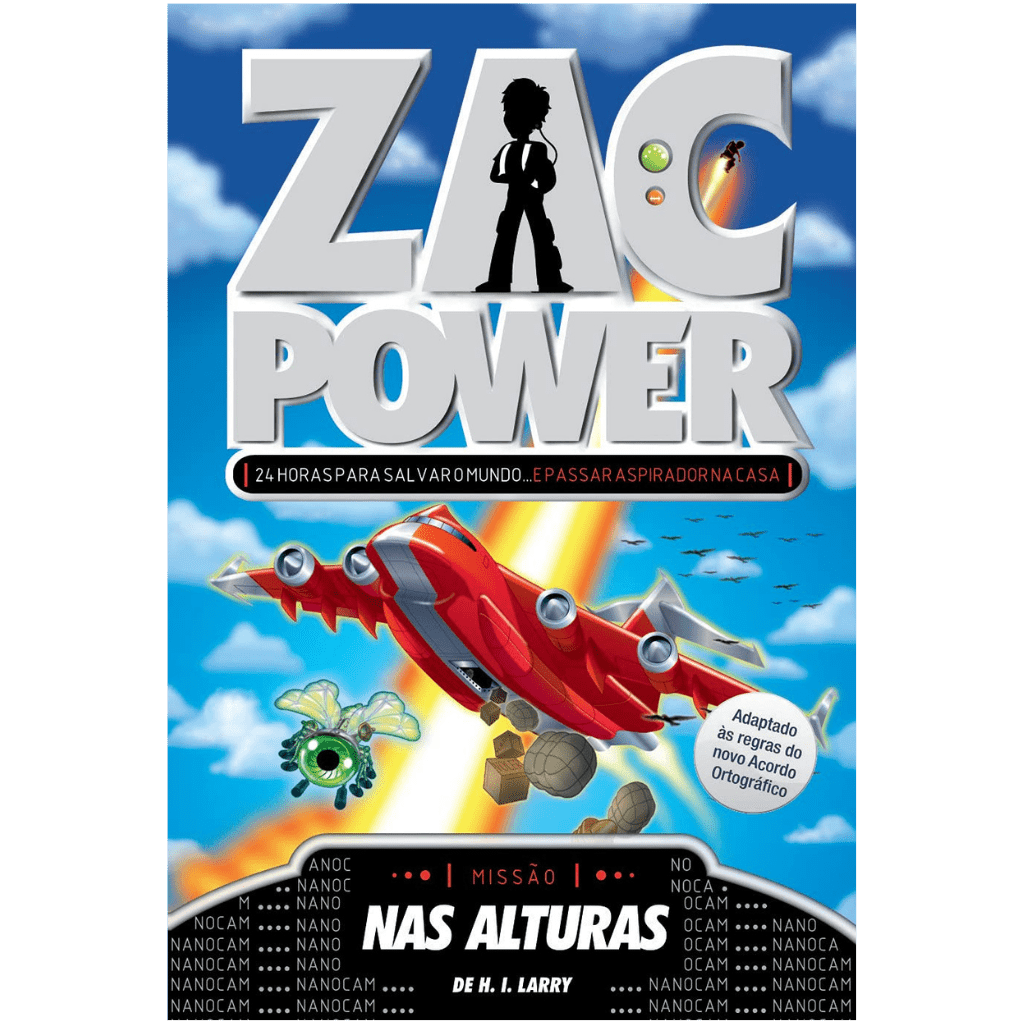 Zac Power - Nas Alturas - Editora Fundamento livro_infantil