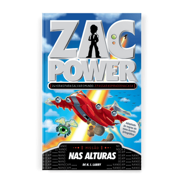 Zac Power - Nas Alturas - Editora Fundamento livro_infantil