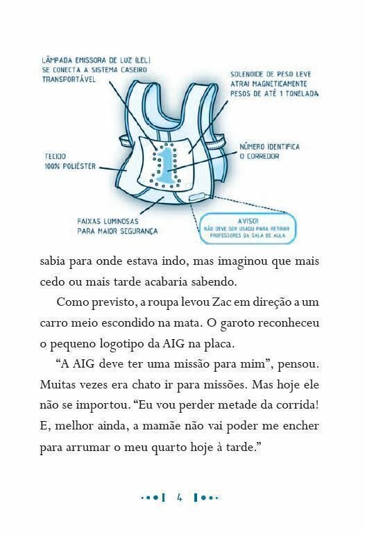 Zac Power - Onda de Choque - Editora Fundamento livro_infantil