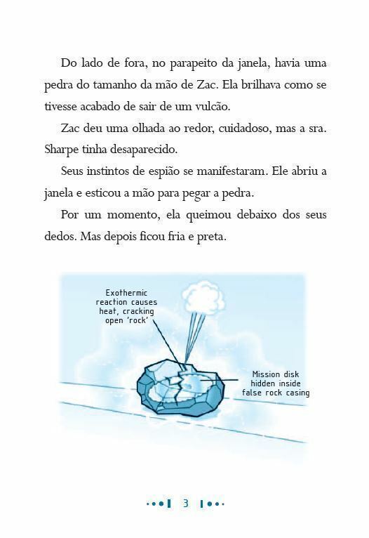 Zac Power - Pânico no Vulcão - Editora Fundamento livro_infantil