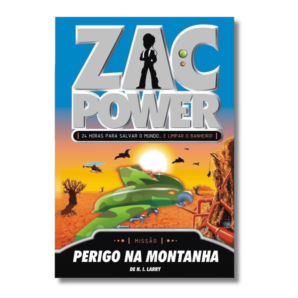 Zac Power - Perigo na Montanha - Editora Fundamento livro_infantil