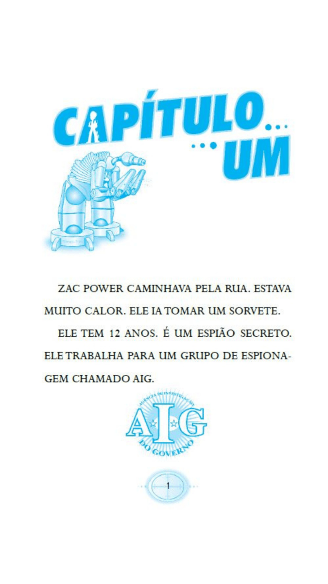 Zac Power Spy Camp - o Golpe Fatal de Zac - Editora Fundamento livro_infantil