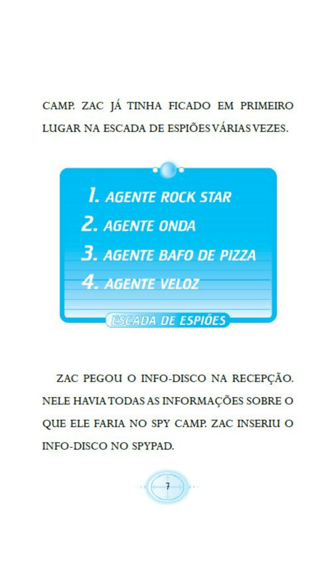 Zac Power Spy Camp - o Golpe Fatal de Zac - Editora Fundamento livro_infantil