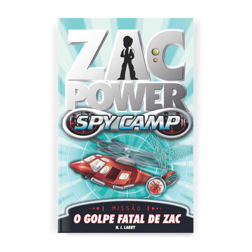Zac Power Spy Camp - o Golpe Fatal de Zac - Editora Fundamento livro_infantil