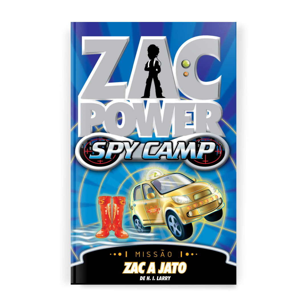 Zac Power Spy Camp - Zac a Jato - Editora Fundamento livro_infantil