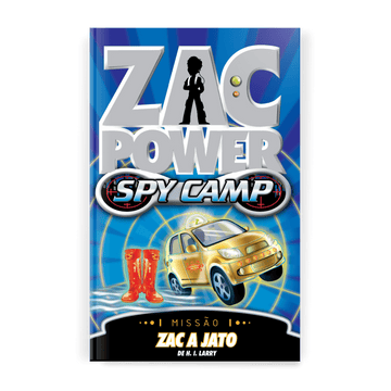 Zac Power Spy Camp - Zac a Jato - Editora Fundamento livro_infantil