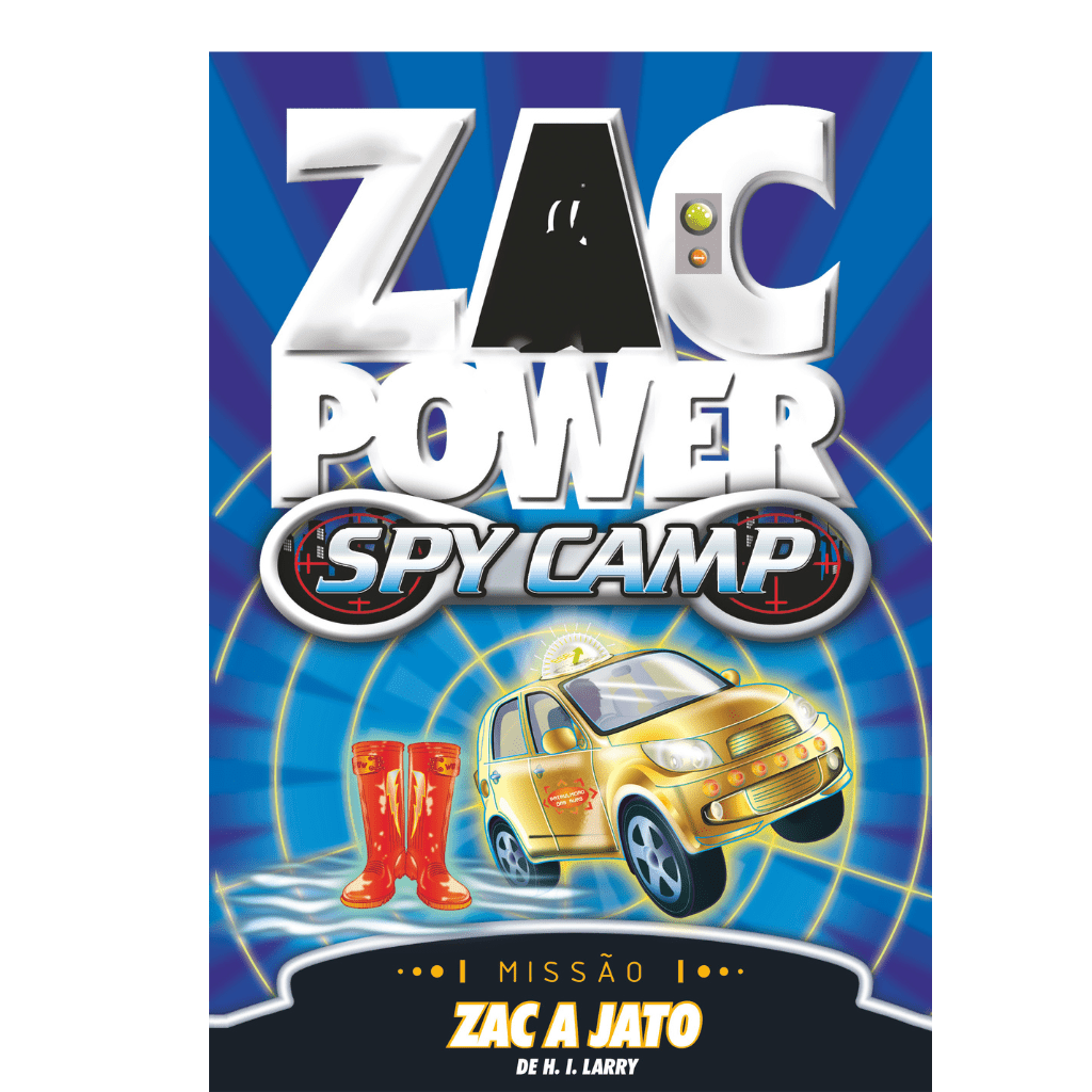 Zac Power Spy Camp - Zac a Jato - Editora Fundamento livro_infantil
