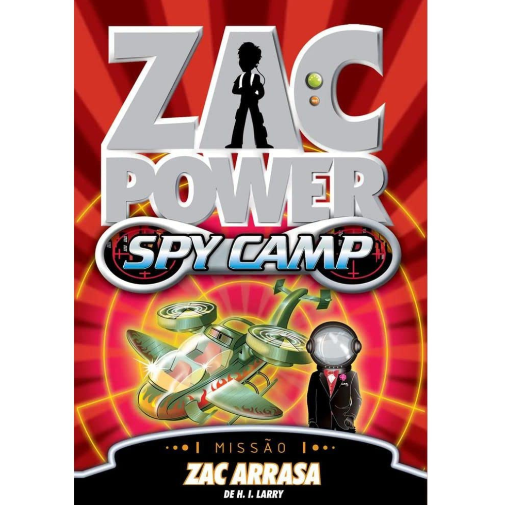Zac Power Spy Camp - Zac Arrasa - Editora Fundamento livro_infantil
