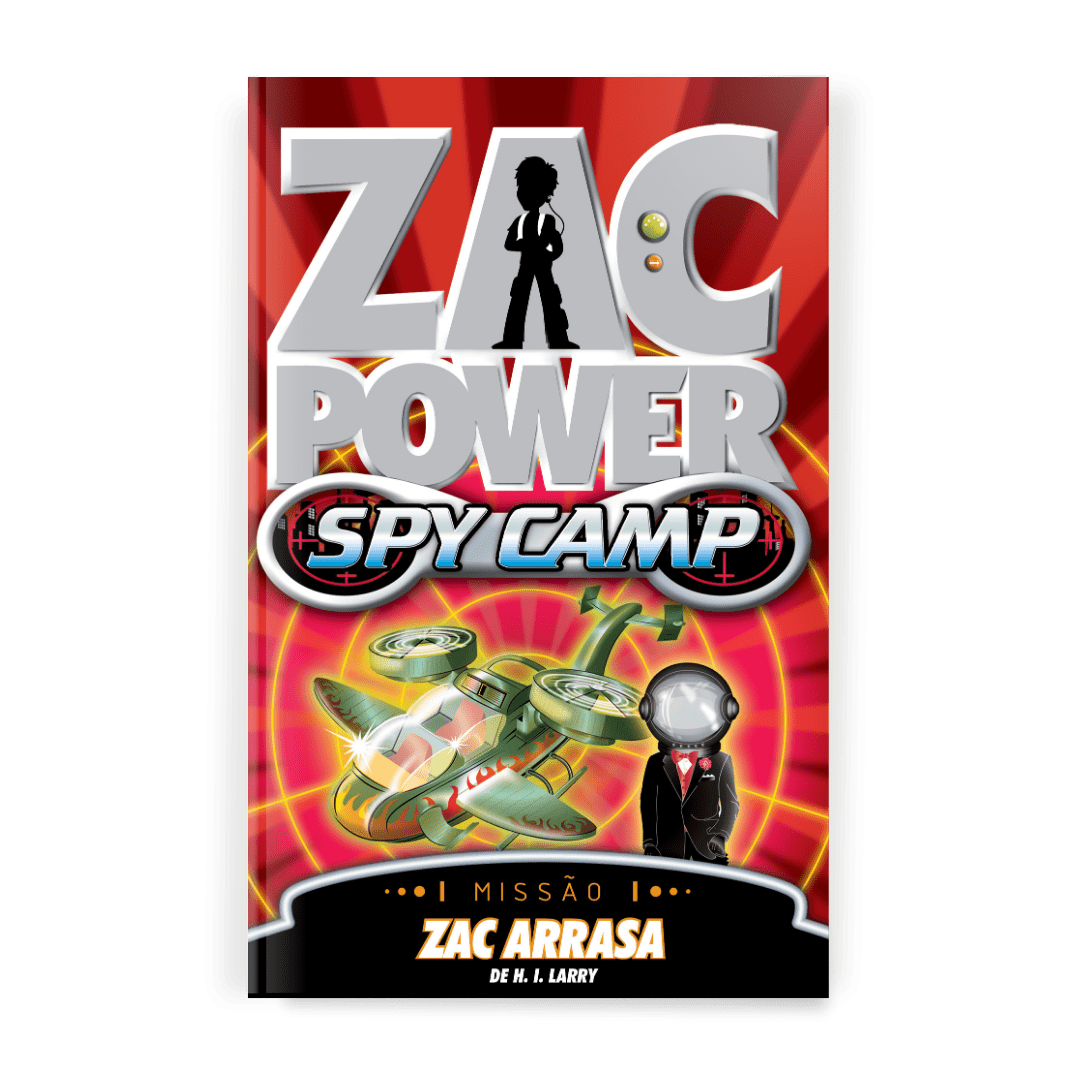 Zac Power Spy Camp - Zac Arrasa - Editora Fundamento livro_infantil