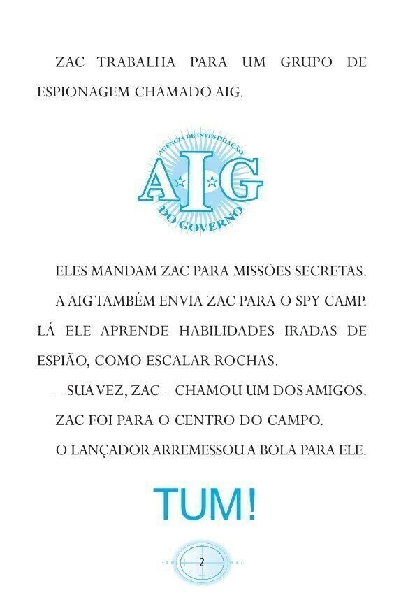 Zac Power Spy Camp - Zac Corre na Selva - Editora Fundamento livro_infantil
