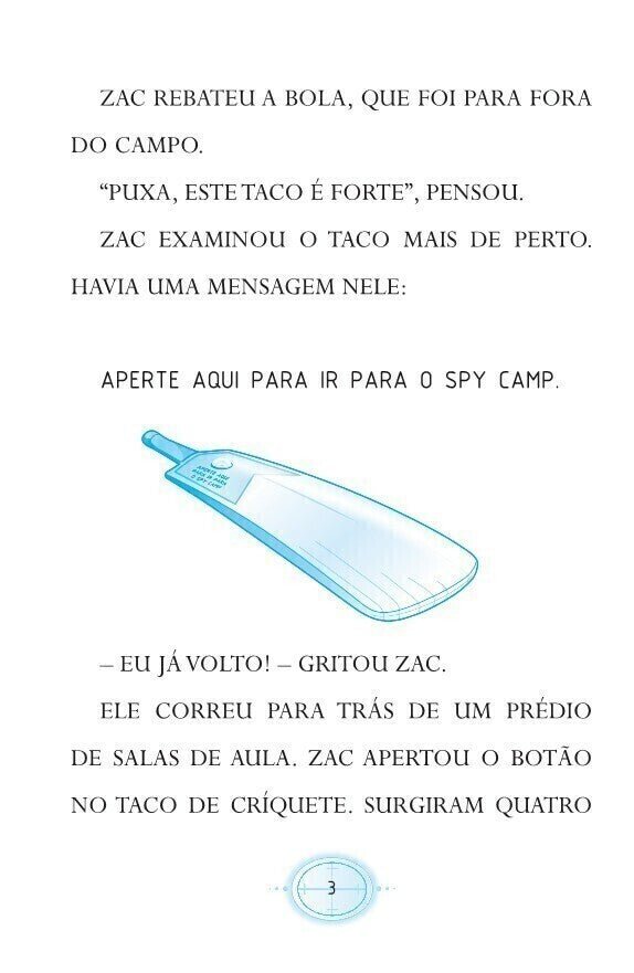 Zac Power Spy Camp - Zac Corre na Selva - Editora Fundamento livro_infantil