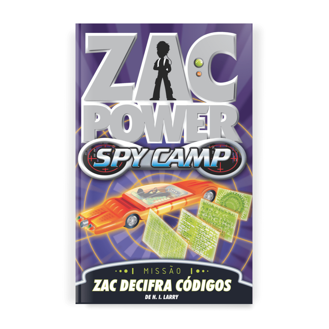 Zac Power Spy Camp - Zac Decifra Códigos - Editora Fundamento livro_infantil