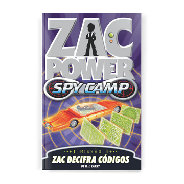 Zac Power Spy Camp - Zac Decifra Códigos - Editora Fundamento livro_infantil